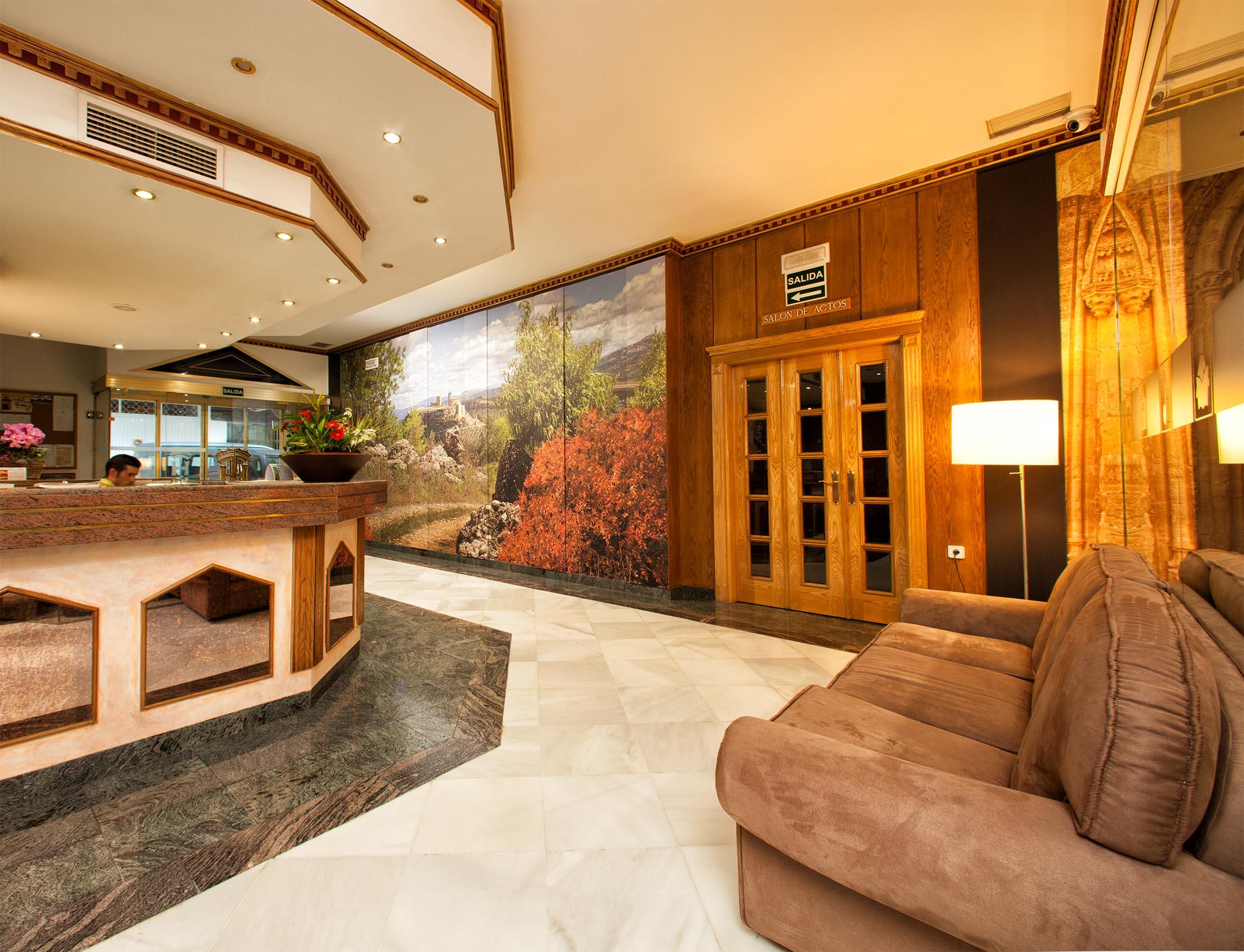 Hotel Torrepalma Alcala La Real Bagian luar foto