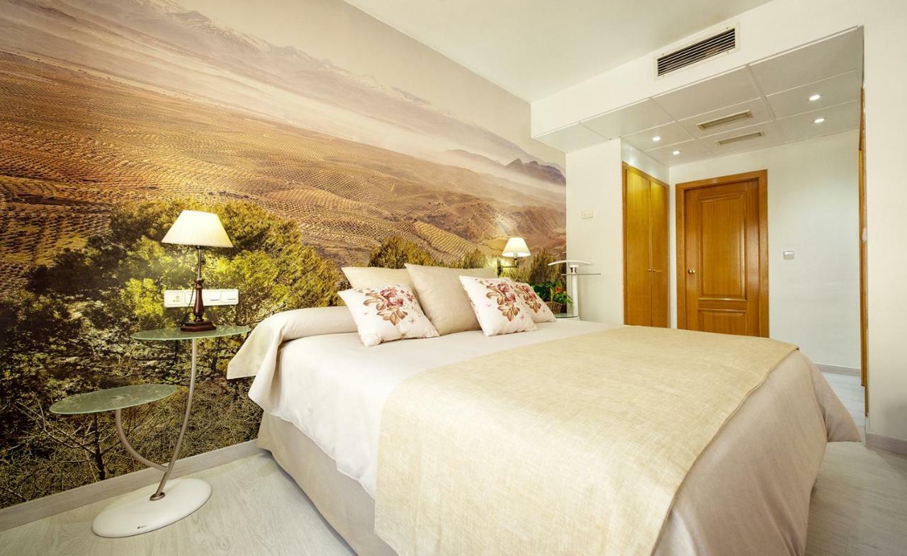Hotel Torrepalma Alcala La Real Bagian luar foto
